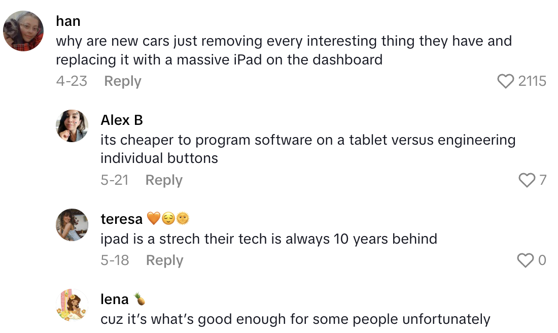 Screenshot 2025 06 08 at 10.17.25 AM 1 Driver Traded In His 2005 Honda For A 2025 Vehicle And Hes Not Impressed With It